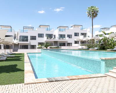 New complex for sale in Los Balcones, Torrevieja with splendid views over the salt lakes