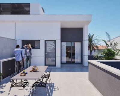Nieuwbouw - Half vrijstaande villa - Los Alcazares
