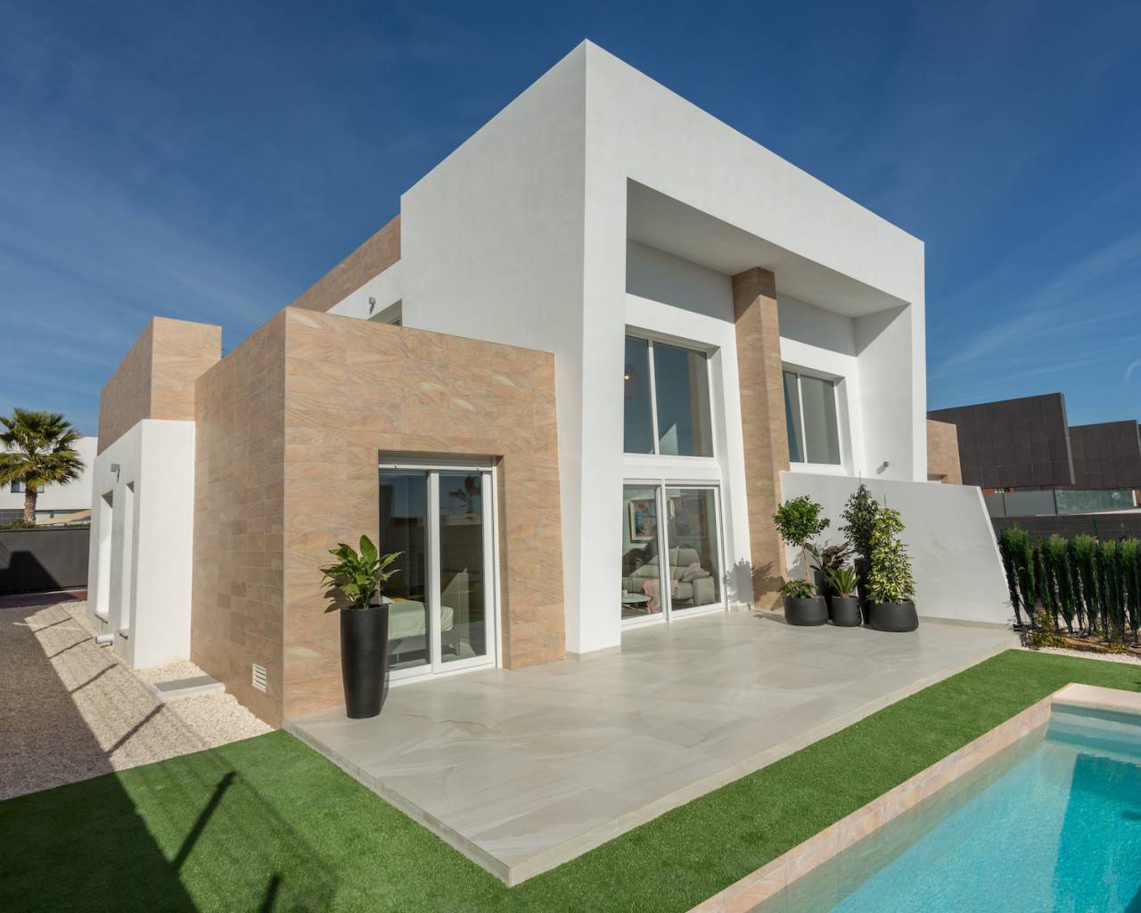 Semi detached villa - New build - Alicante - La Finca Golf