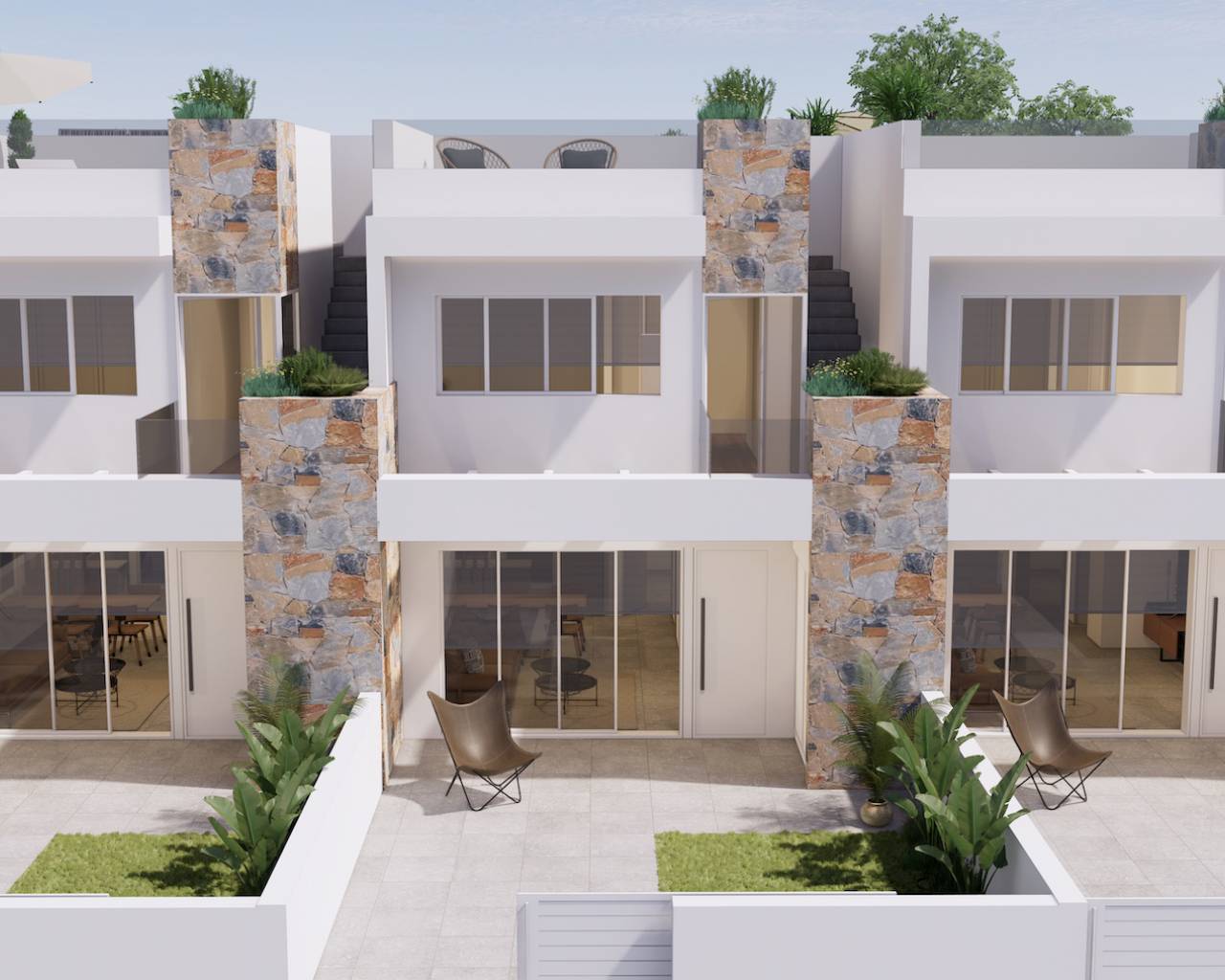 Semi detached villa · New build · Orihuela Costa · Villamartin