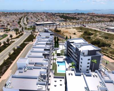 Spacious apartments with pool for sale near the beach of Los Narejos, Murcia, Spain