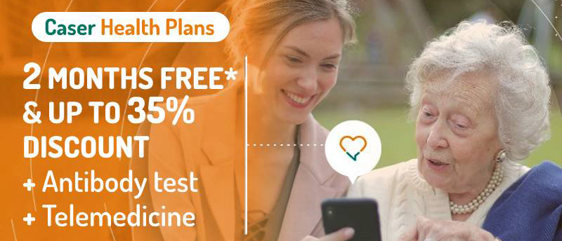 Special offer Caser Health Insurance - 2 month for free