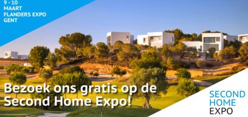 Second Home Expo – Ghent (March 9th & 10th): The perfect opportunity to meet BL Promotions and your future home on the Costa Blanca