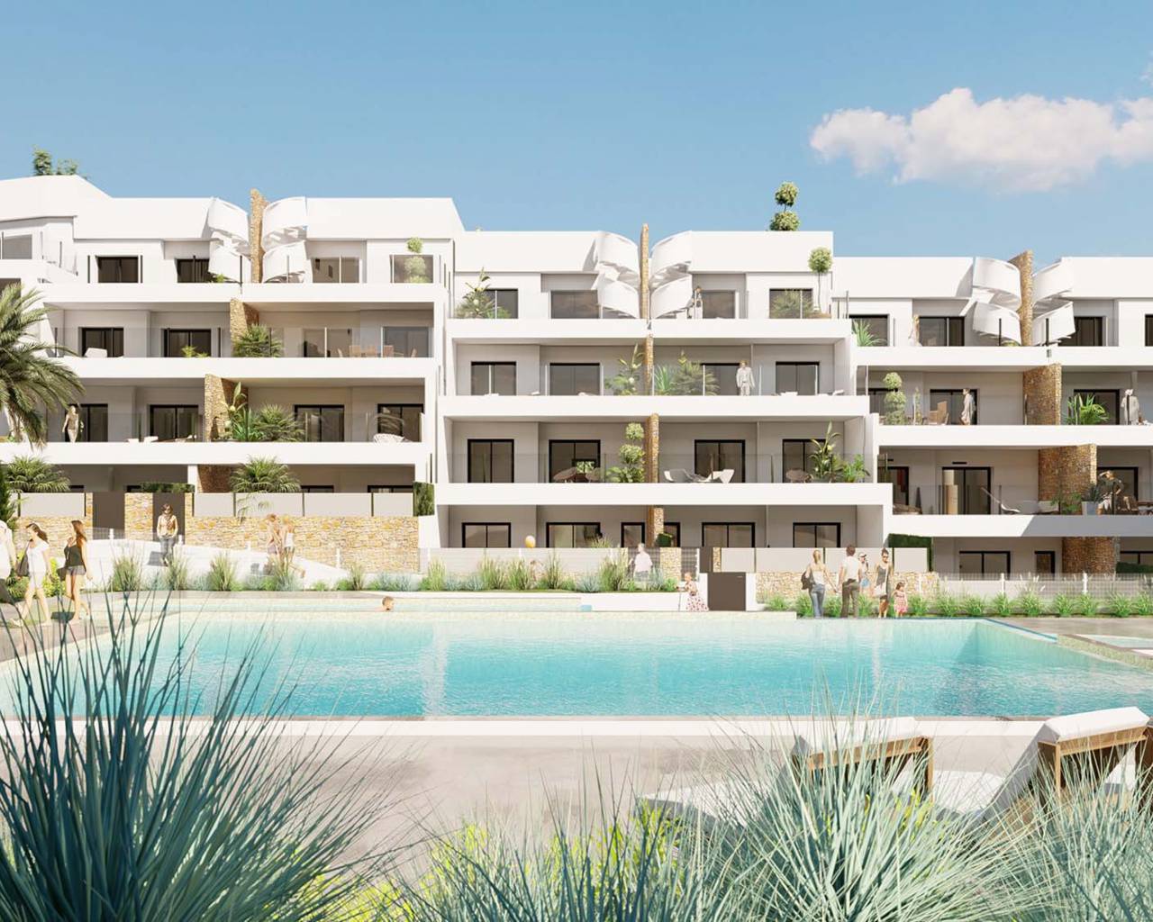 Amplio apartamento en venta cerca de los campos de golf en Orihuela Costa, Alicante