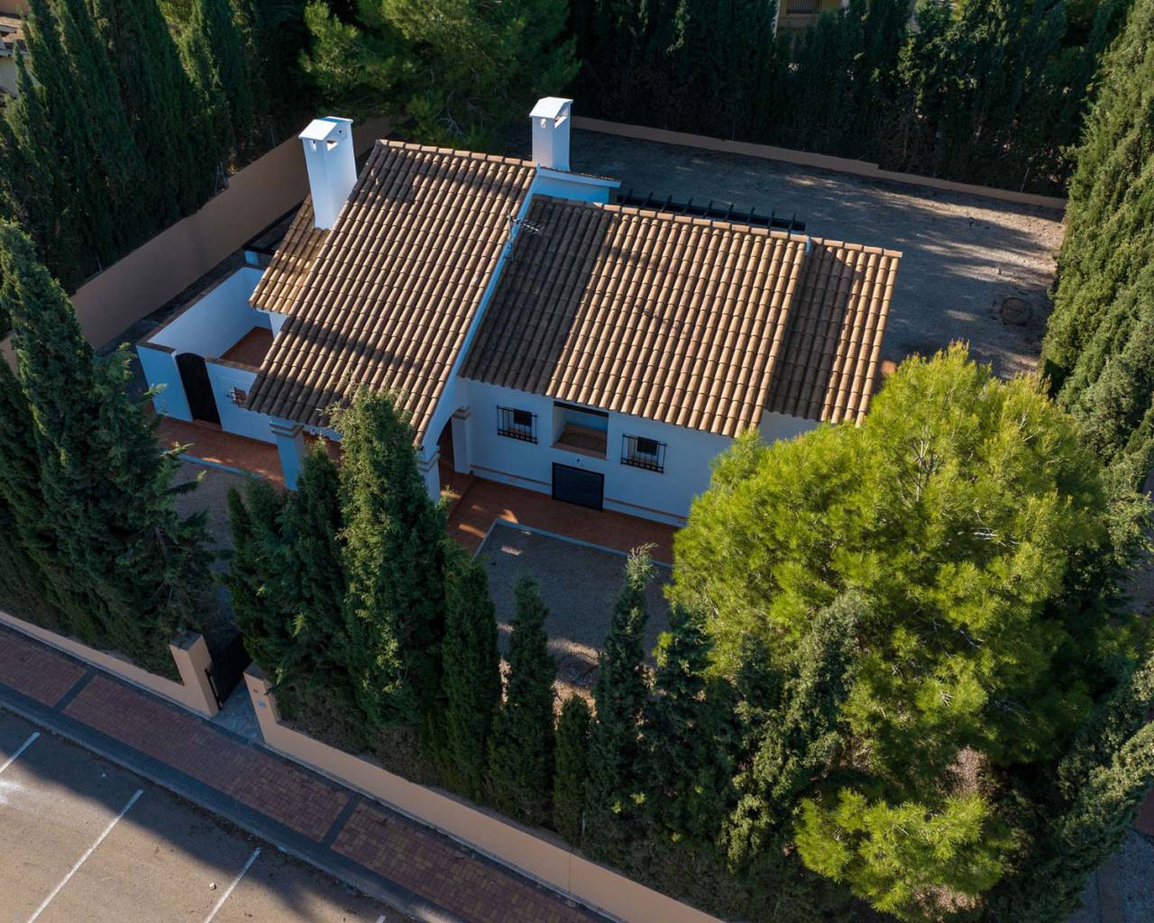 Belle maison avec grand terrain à vendre à Las Palas, Murcia, Espagne