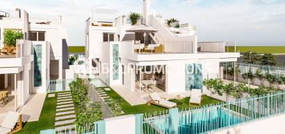 Chalet independiente - Nueva construcción -
            Los Alcázares - V727