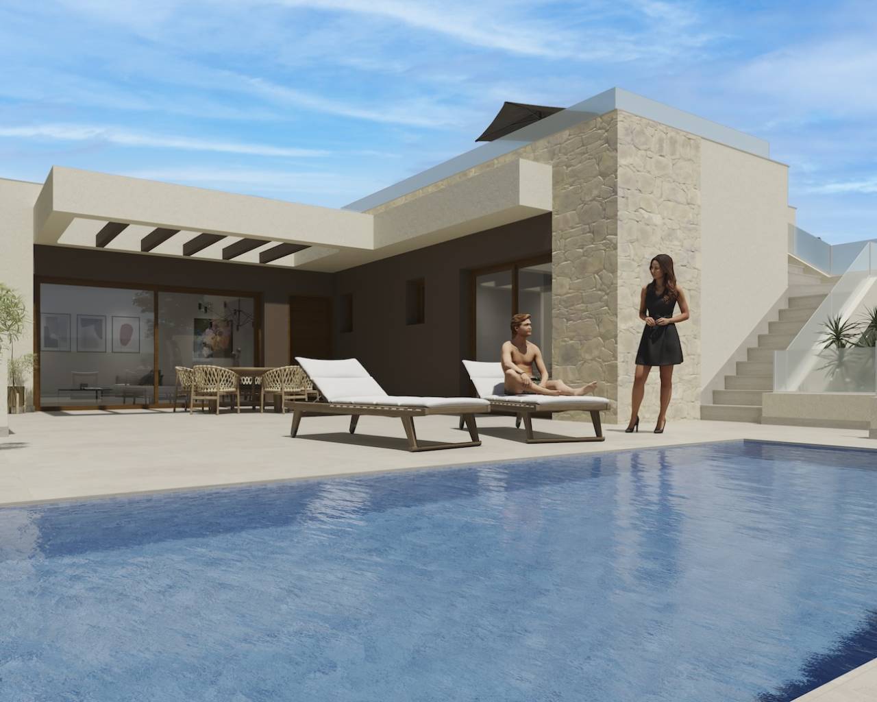 Chalet independiente - Nueva construcción - Rojales - Rojales