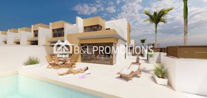 Chalet pareado - Nueva construcción -
            Alicante - B234