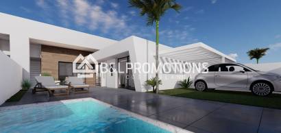 Chalet pareado - Nueva construcción -
            Roldán - B224