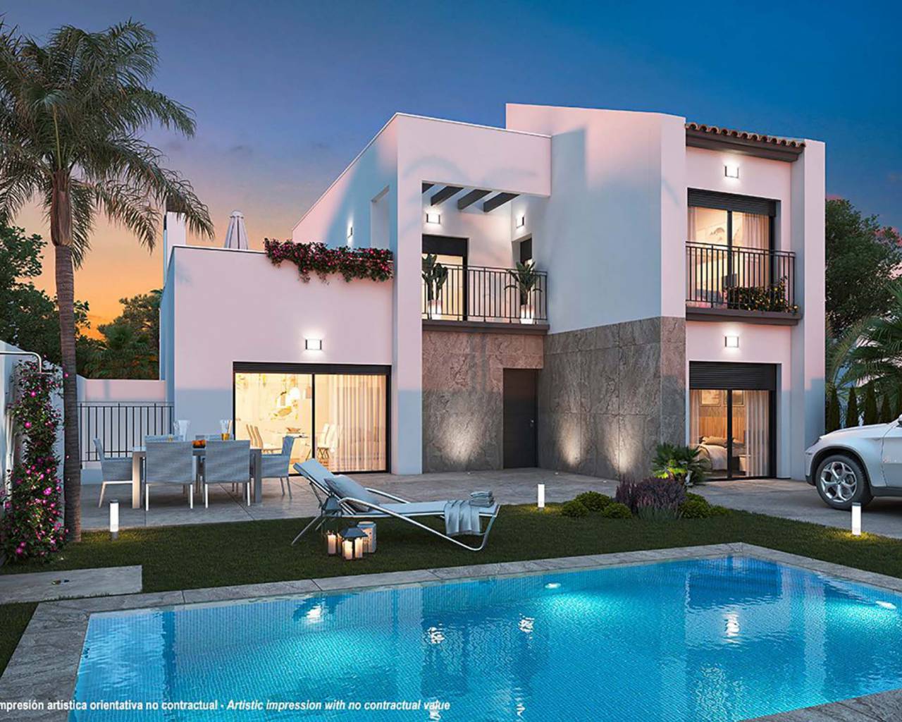 Eladó új építésű villa Rojales Alicante Spanyolország