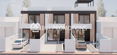 Falusi ház - Új építésű ingatlan -
            San Pedro del Pinatar - B247