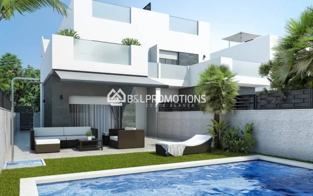 Geschakelde woning / duplex - Nieuwbouw - Rojales -
                Ciudad Quesada