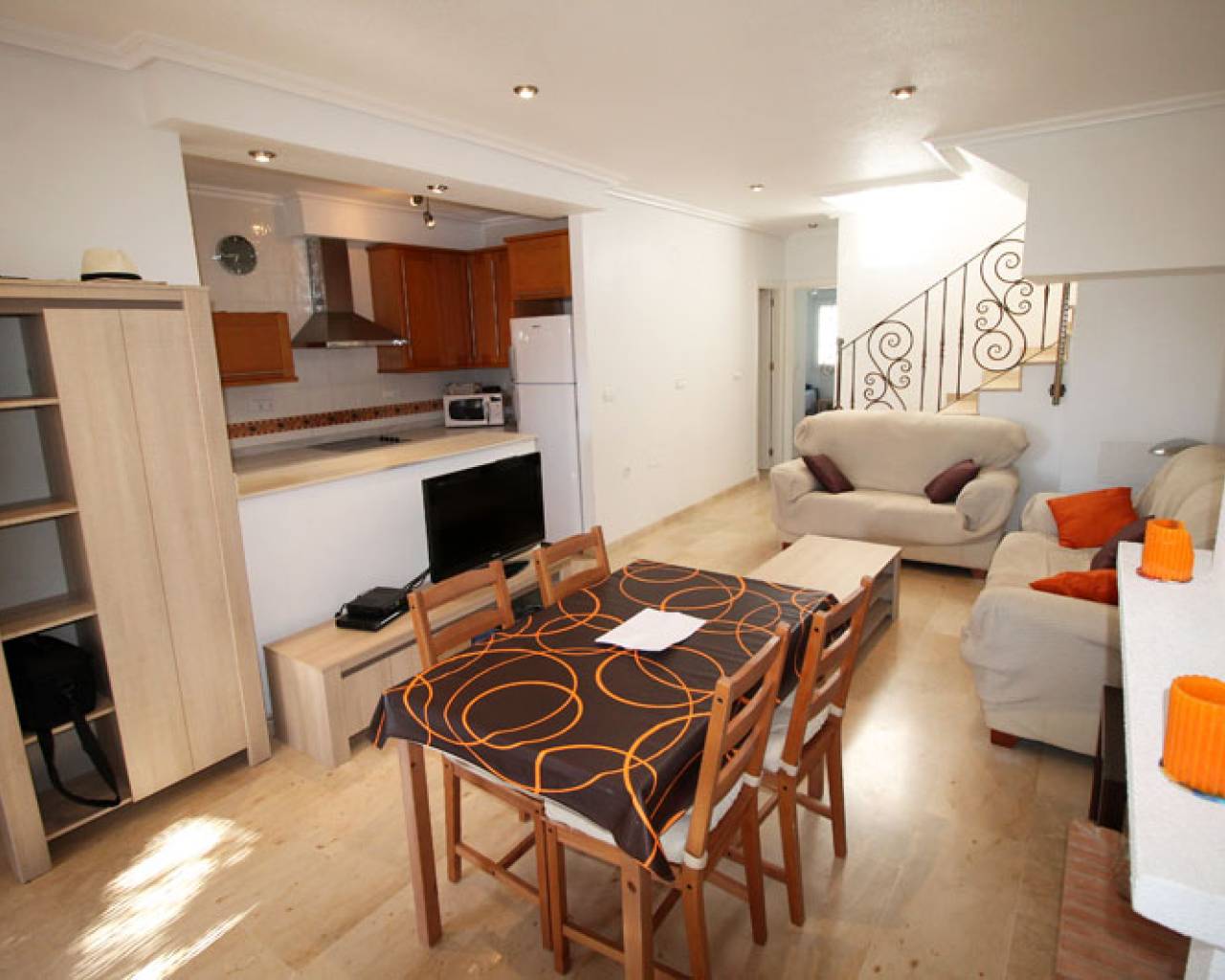 Location vacances - Maison jumeleé / Duplex -
Orihuela Costa - Villamartin Golf