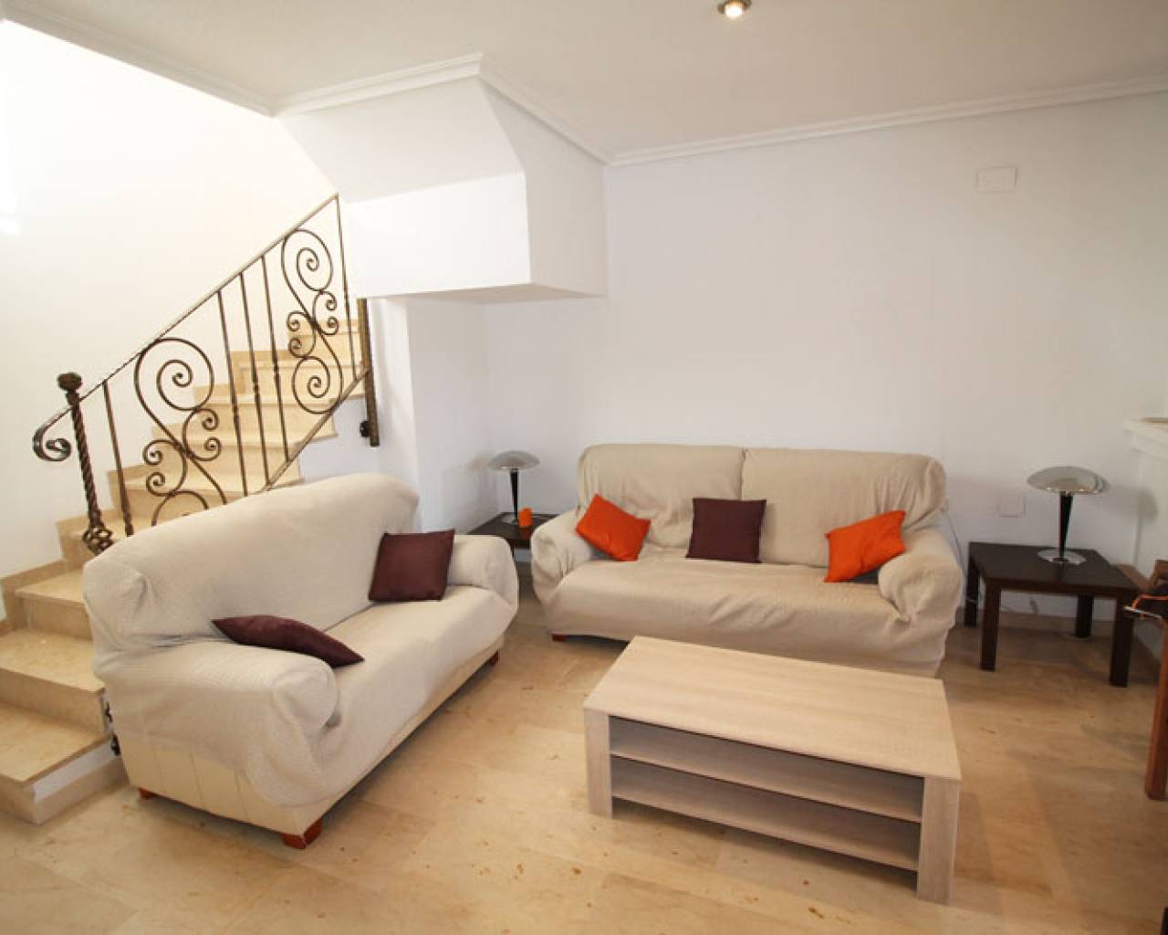 Location vacances - Maison jumeleé / Duplex -
Orihuela Costa - Villamartin Golf