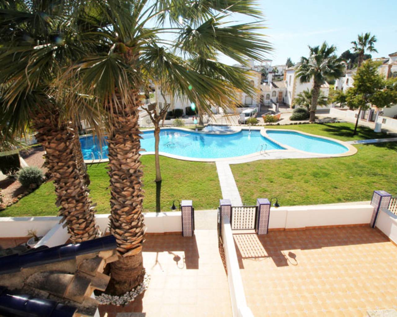 Location vacances - Maison jumeleé / Duplex -
Orihuela Costa - Villamartin Golf