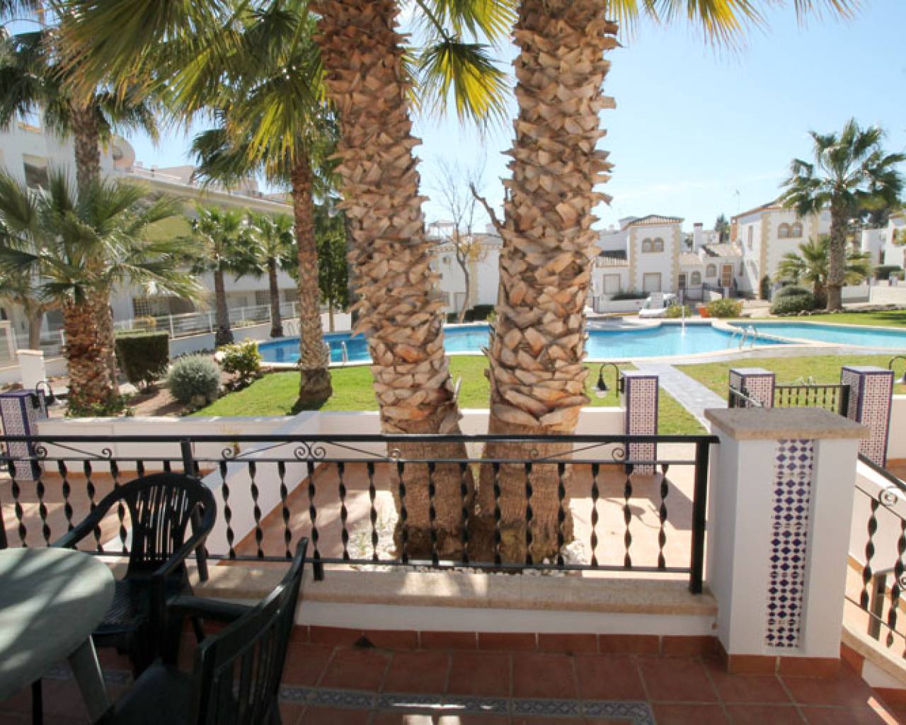 Location vacances - Maison jumeleé / Duplex -
Orihuela Costa - Villamartin Golf