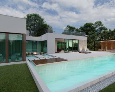 Modern design villa with pool for sale in Las Colinas Golf, Orihuela Costa