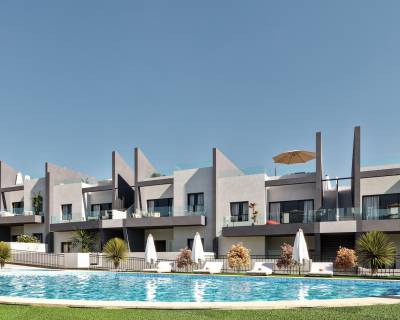 Modern lakás közösségi medencével eladó San Miguel de Salinasban, a Costa Blancán Spanyolországban