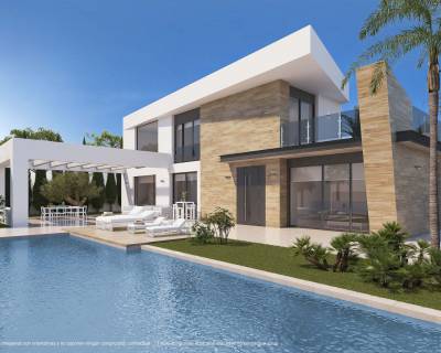 Modern luxury villa with pool for sale in La Marquesa Golf, Rojales, Alicante, Spain