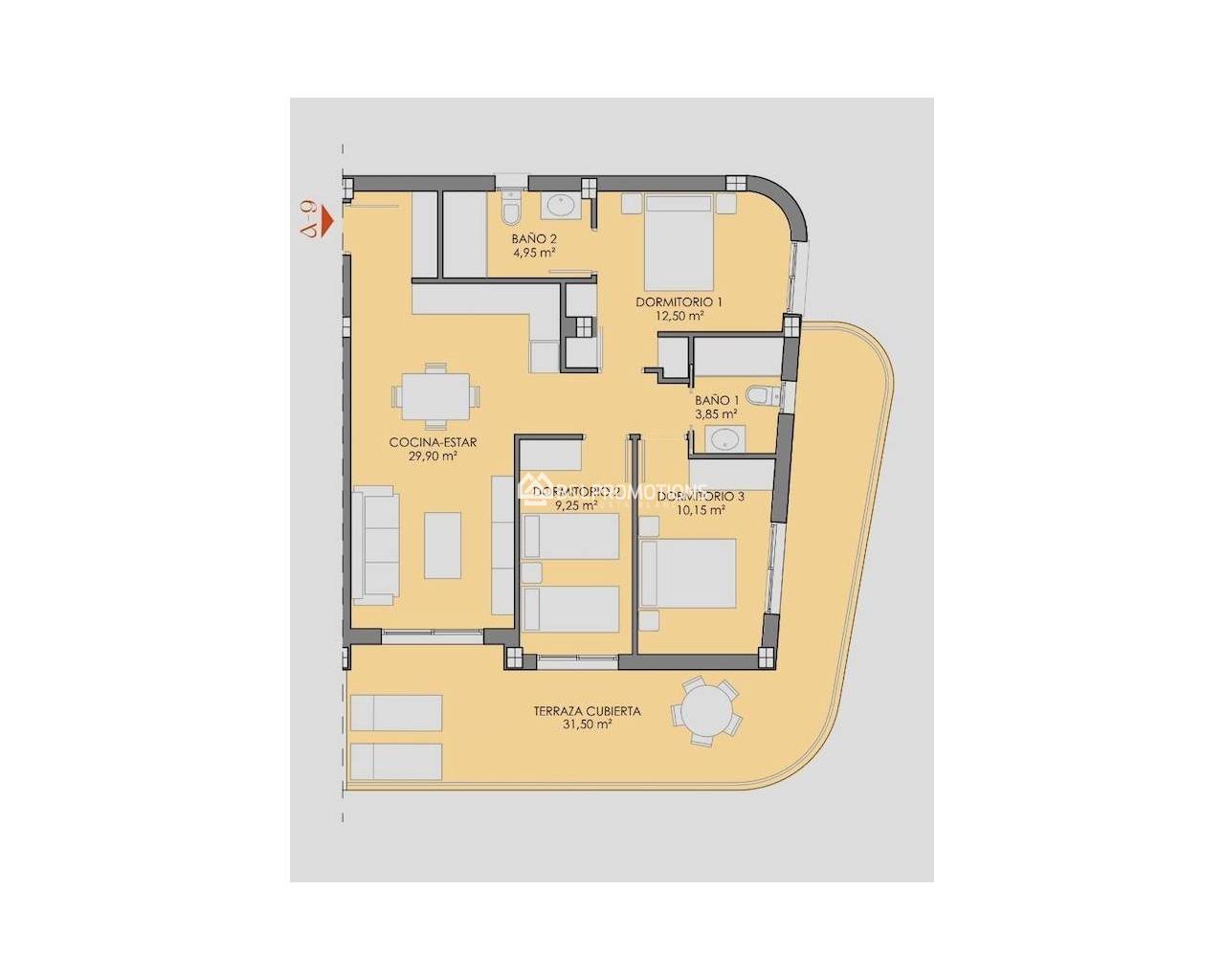 Neubauimmobilien - Appartement -
Los Alcázares - Serena Golf