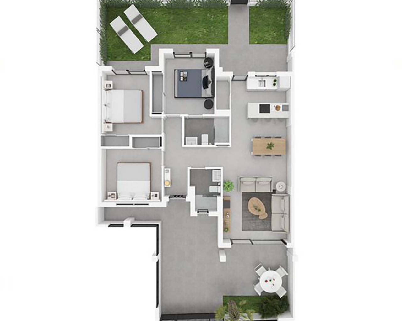 Neubauimmobilien - Appartement - San Javier - Santiago de la Ribera
