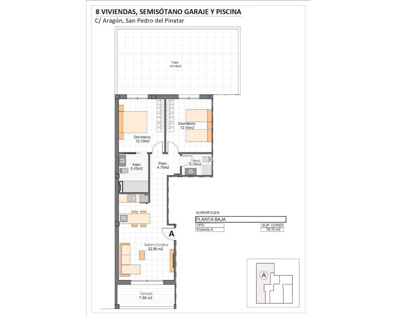Neubauimmobilien - Appartement -
San Pedro del Pinatar - Lo Pagan
