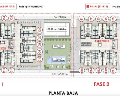 Neubauimmobilien - Bungalow - Pilar de la Horadada - Torre de la Horadada