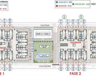 Neubauimmobilien - Bungalow - Pilar de la Horadada - Torre de la Horadada