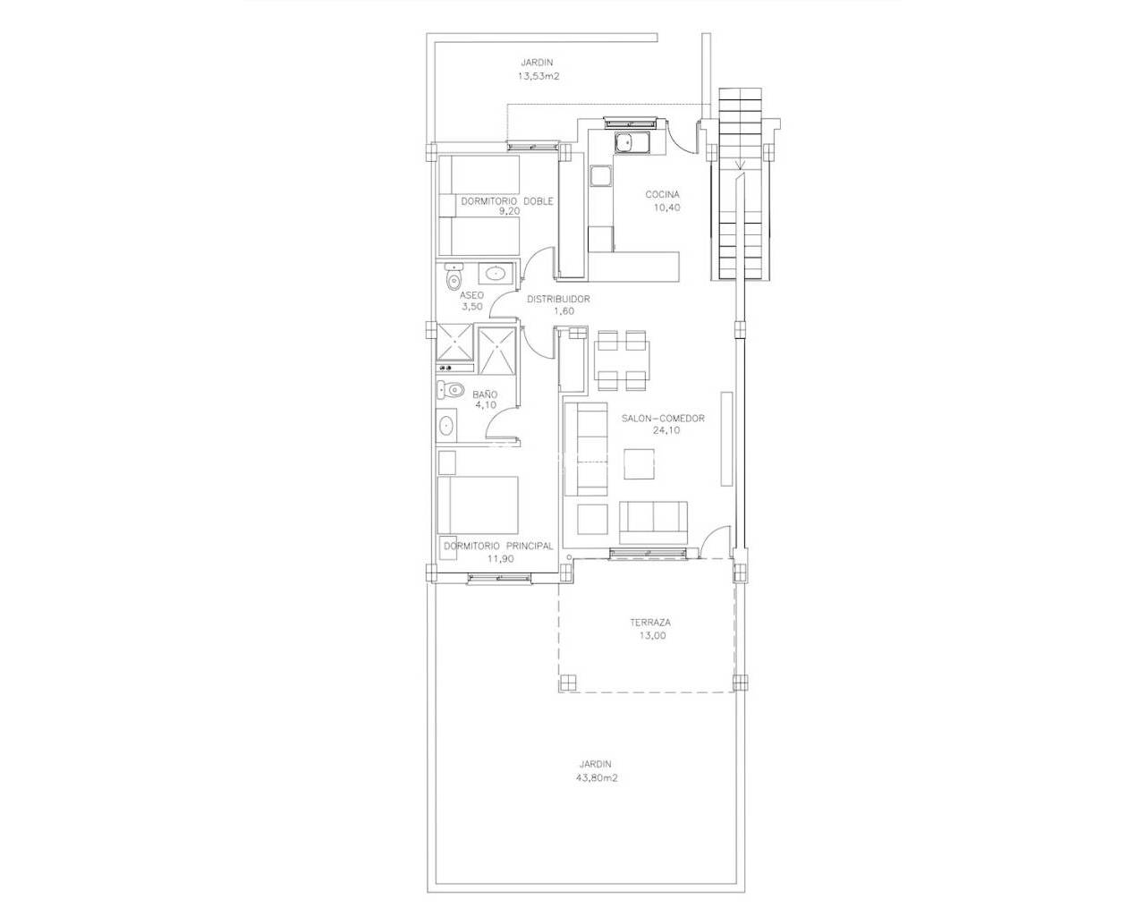 Neubauimmobilien - Bungalow -
San Miguel de Salinas