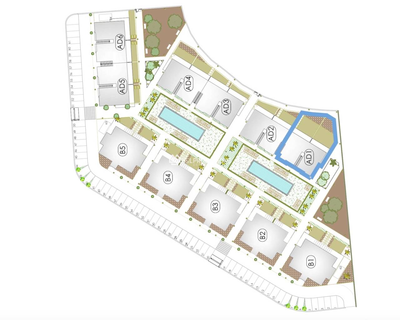 Neubauimmobilien - Bungalow -
Torre Pacheco - Santa Rosalia