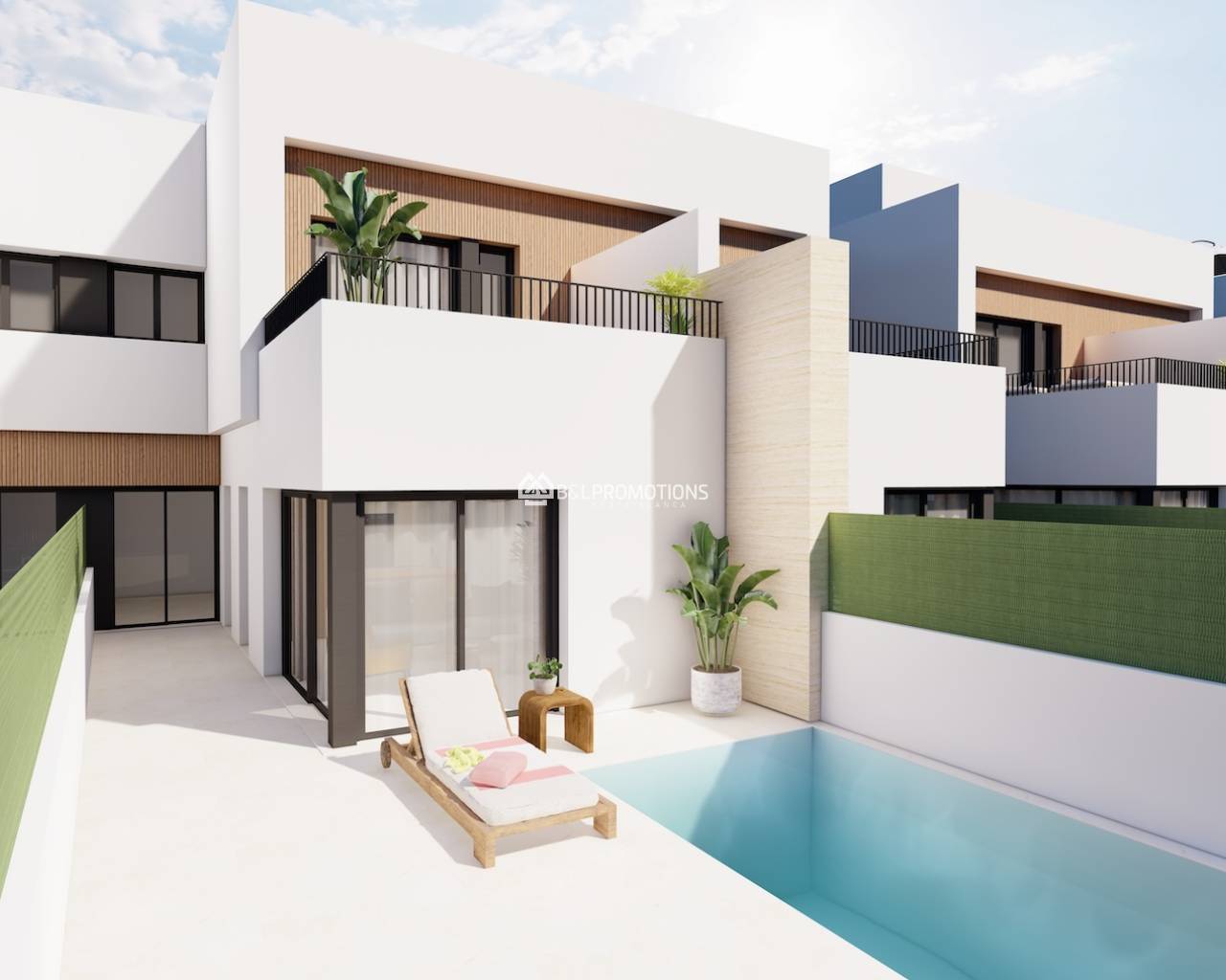 Neubauimmobilien - Doppelhaushälfte -
San Javier - Santiago de la Ribera