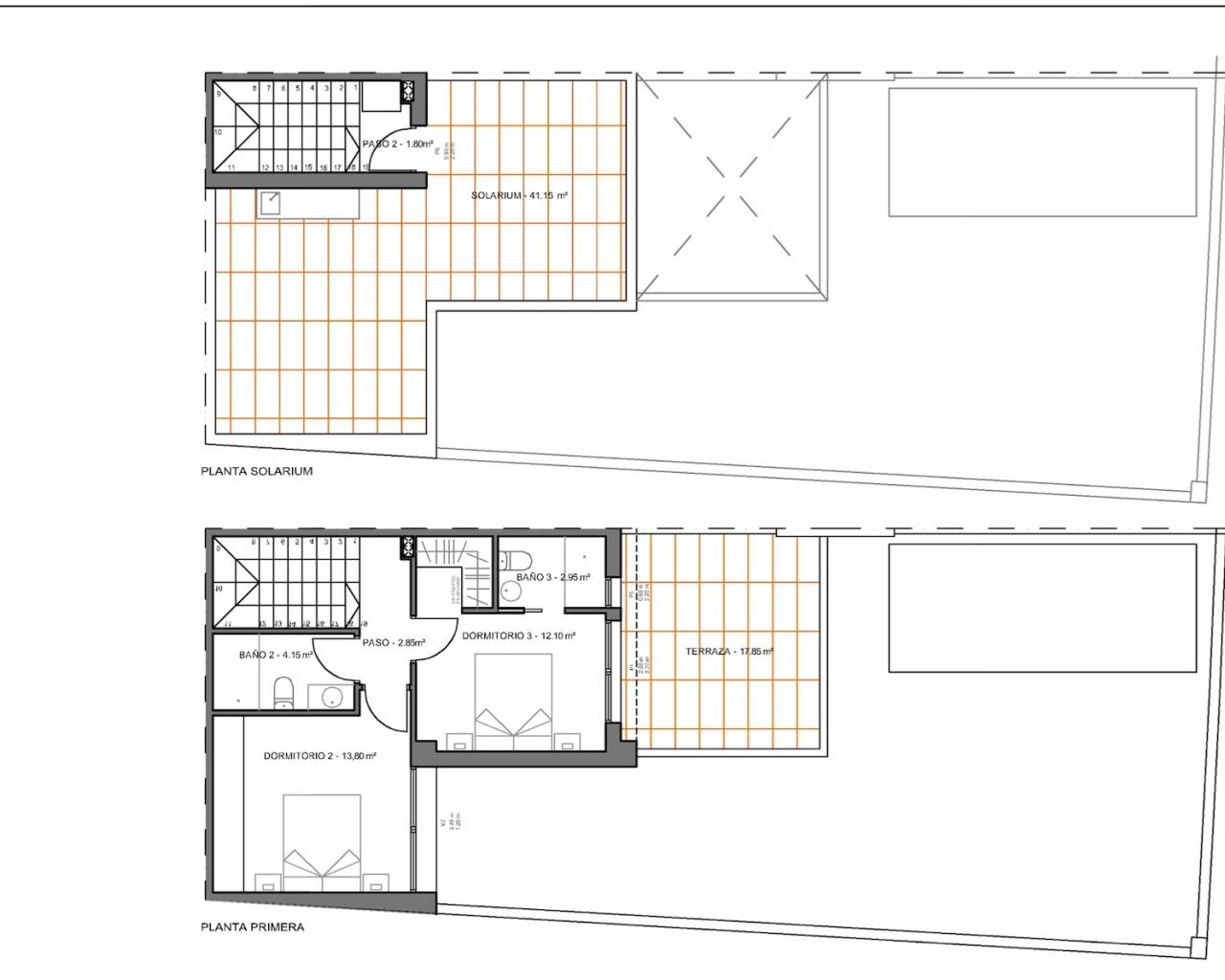 Neubauimmobilien - Doppelhaushälfte -
San Javier - Santiago de la Ribera