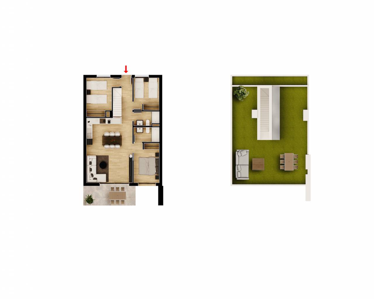 Neubauimmobilien - Penthouse - Santa Pola - Gran Alacant