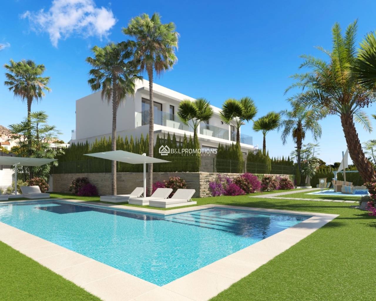 Neubauimmobilien - Reihenhaus / Duplex -
Finestrat