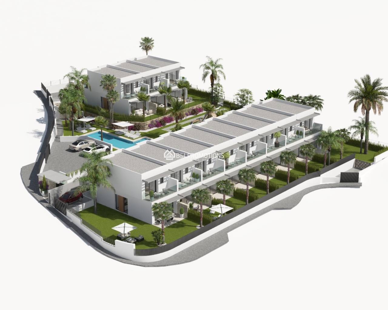 Neubauimmobilien - Reihenhaus / Duplex -
Finestrat