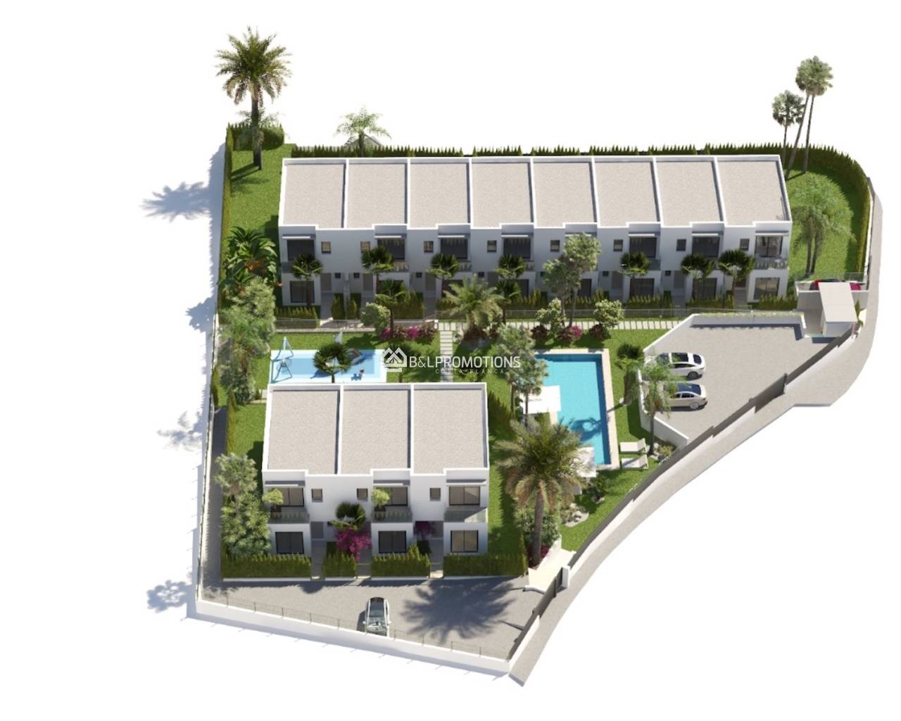 Neubauimmobilien - Reihenhaus / Duplex -
Finestrat