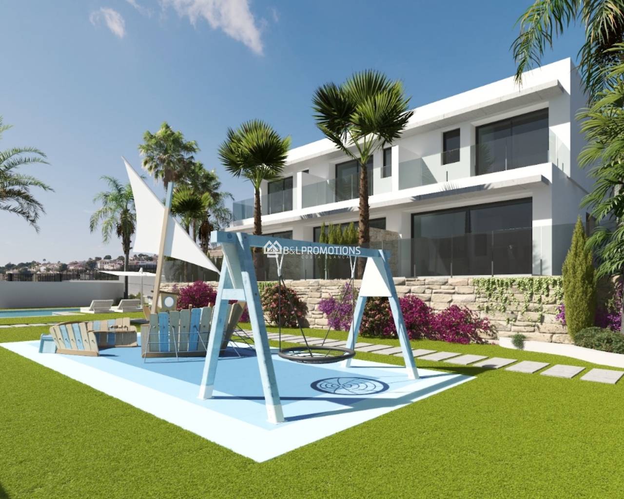 Neubauimmobilien - Reihenhaus / Duplex -
Finestrat