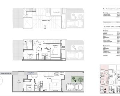 Neubauimmobilien - Reihenhaus / Duplex - Pilar de la Horadada - Torre de la Horadada