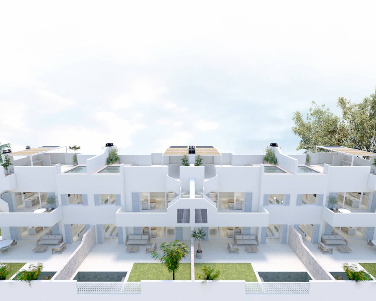 Neubauimmobilien - Reihenhaus / Duplex - Pilar de la Horadada - Torre de la Horadada