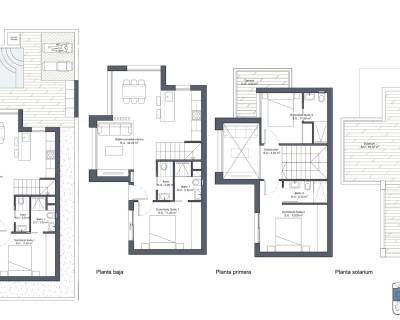 Neubauimmobilien - Reihenhaus / Duplex - Rojales - Ciudad Quesada