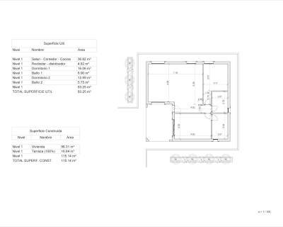 Neubauimmobilien - Villa - Hondón de las Nieves - Oasis