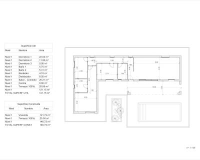 Neubauimmobilien - Villa - Hondón de las Nieves - Oasis