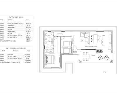 Neubauimmobilien - Villa - Hondón de las Nieves - Oasis