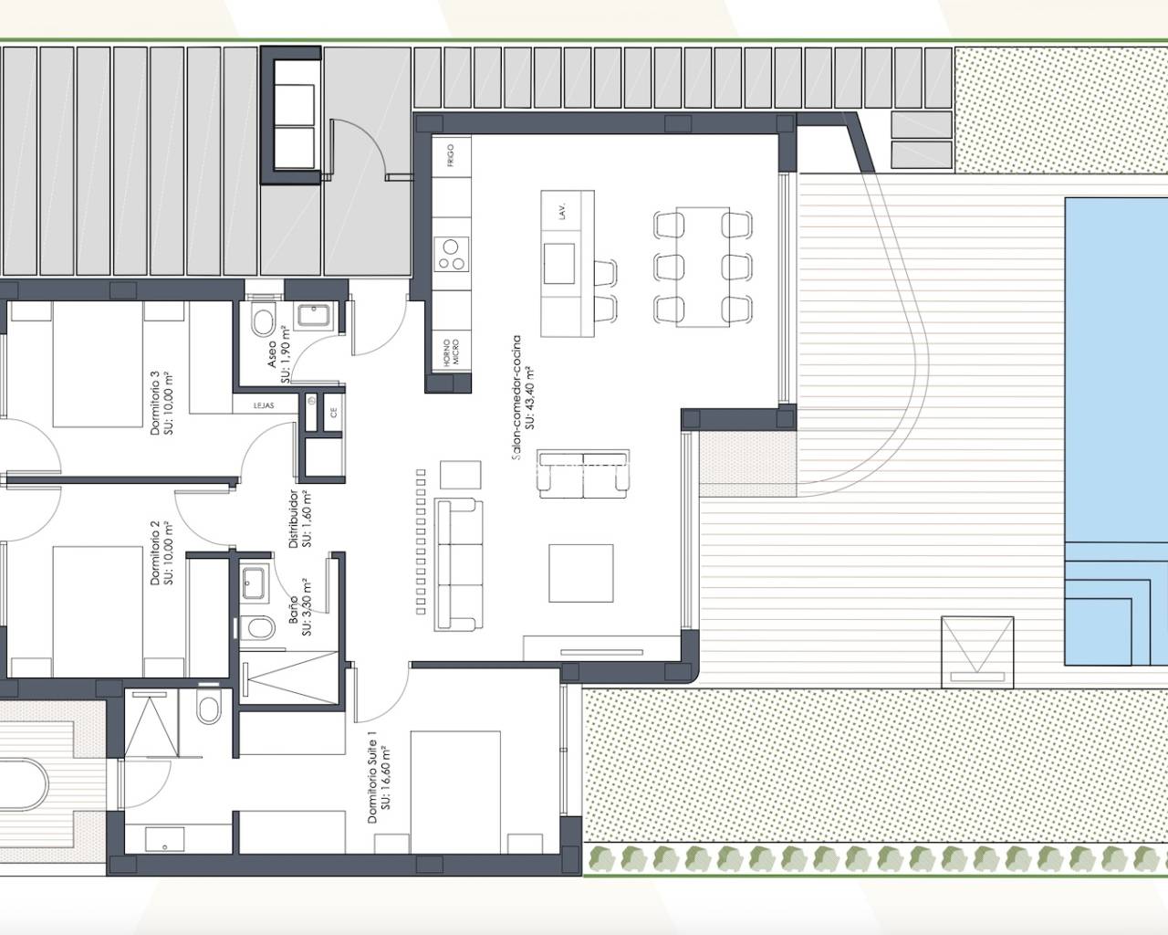 Neubauimmobilien - Villa -
Los Alcázares - Serena Golf