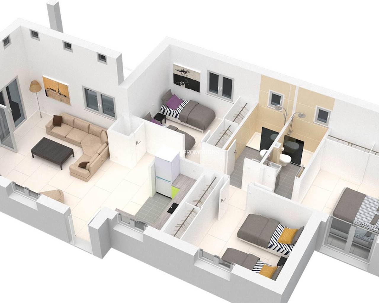 Neubauimmobilien - Villa -
Los Alcázares - Serena Golf