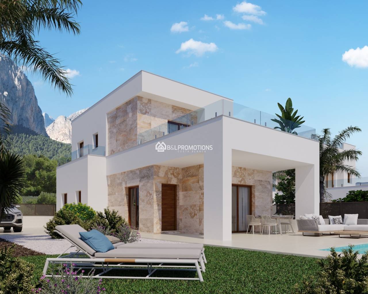 Neubauimmobilien - Villa -
Polop