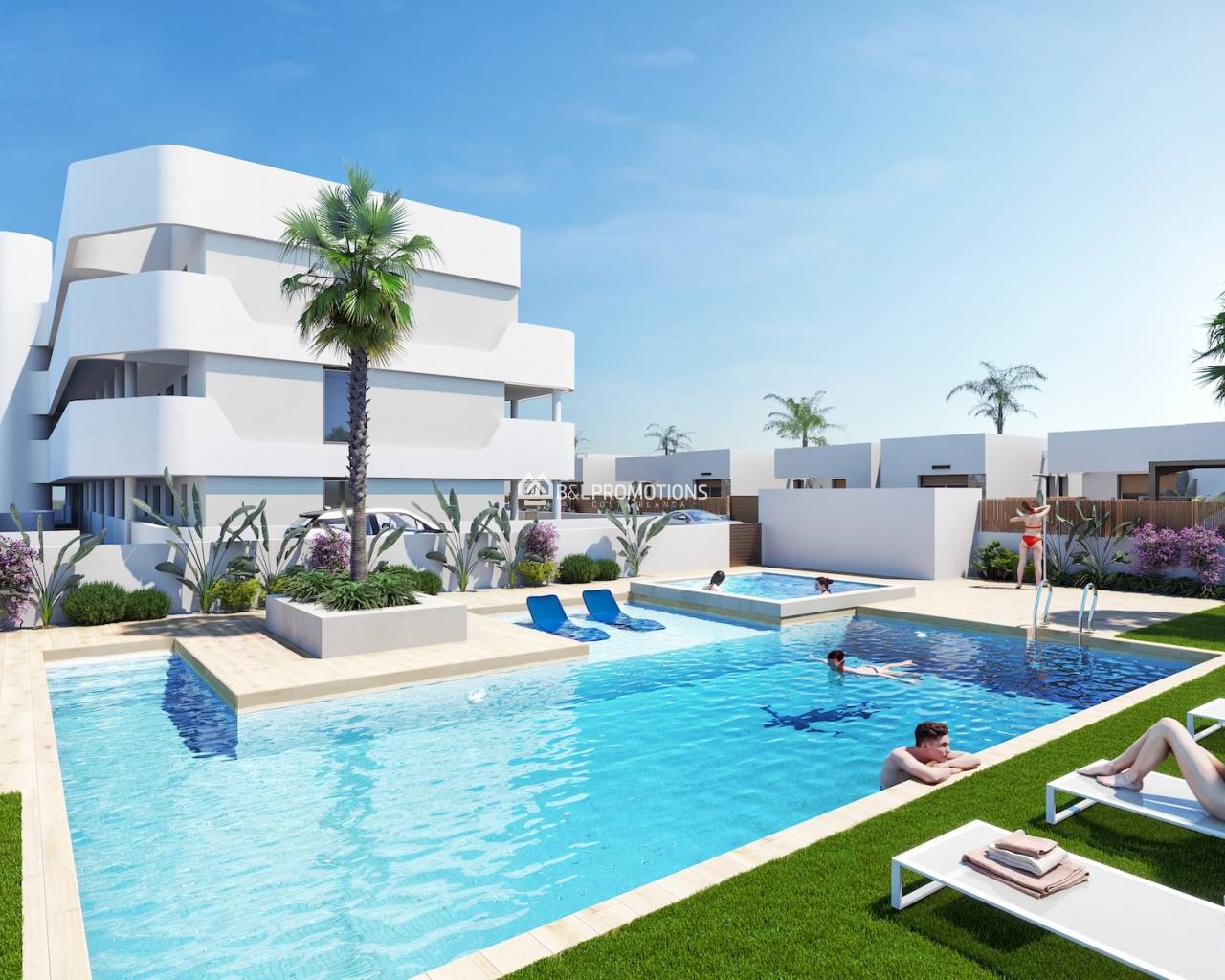 New build - Apartment -
Los Alcázares - Serena Golf