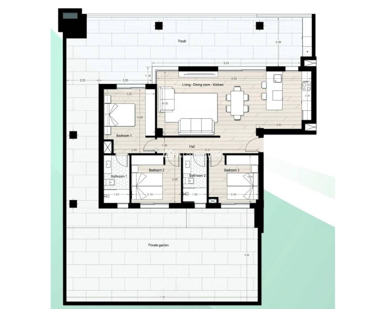New build - Apartment -
Los Alcazares