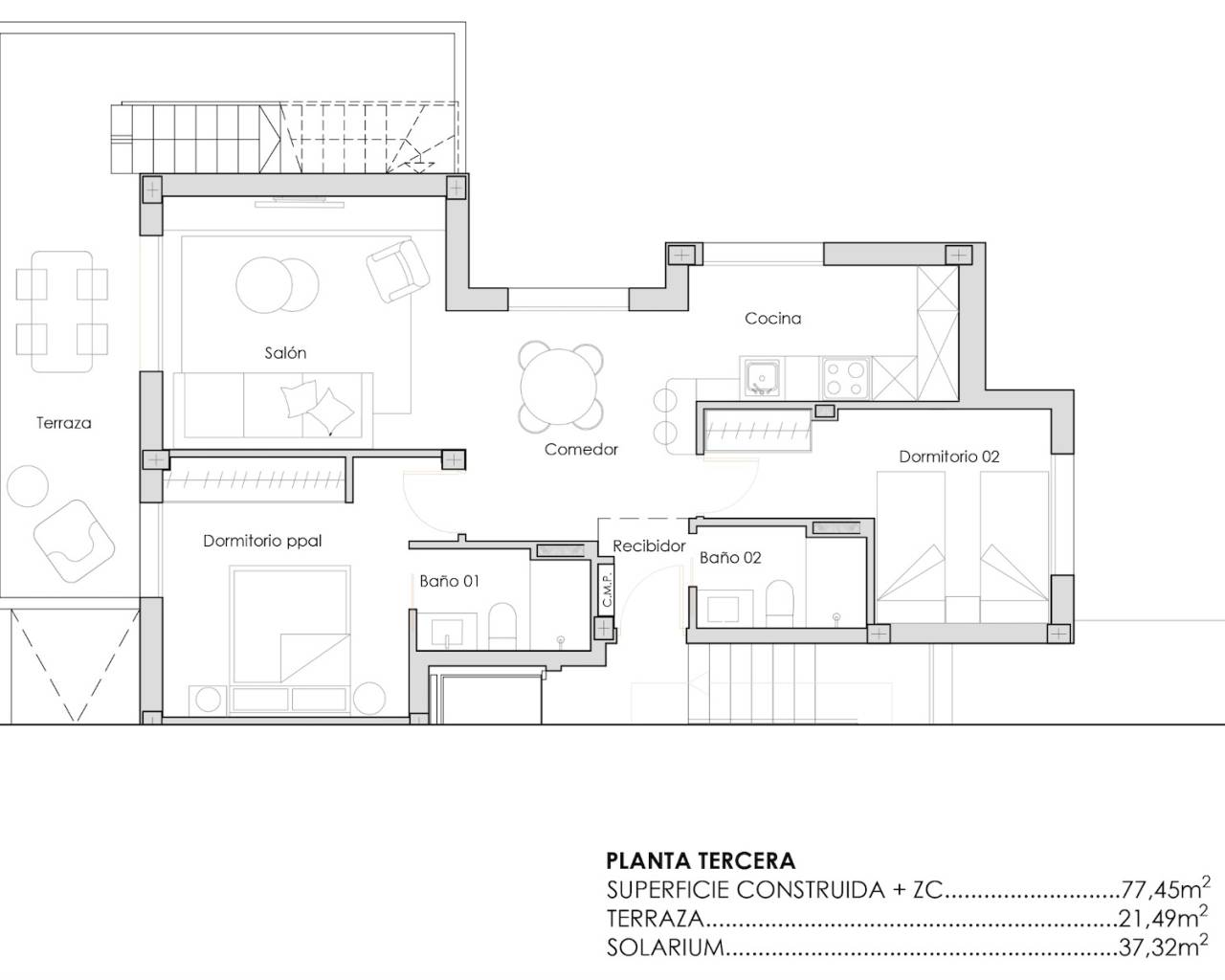New build - Apartment -
Torre Pacheco - Santa Rosalia