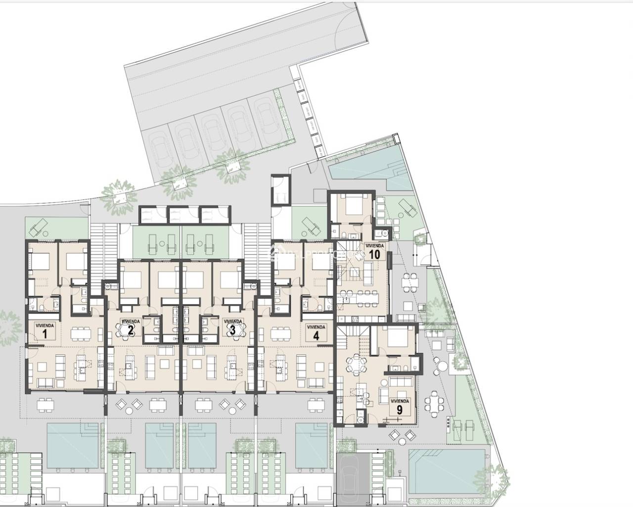 New build - Bungalow -
Pilar de la Horadada